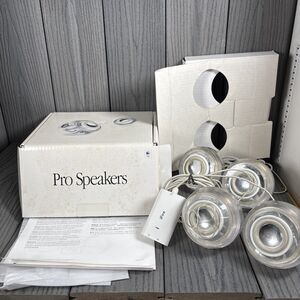 Griffin iFire FireWire 400 Adapter with 2 Apple Pro Speakers for Macintosh RARE